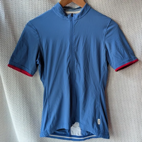 Rapha Souplesse Full Zip Cycling Jersey Royal Blue Women's Medium (Fitted) - Picture 1 of 9